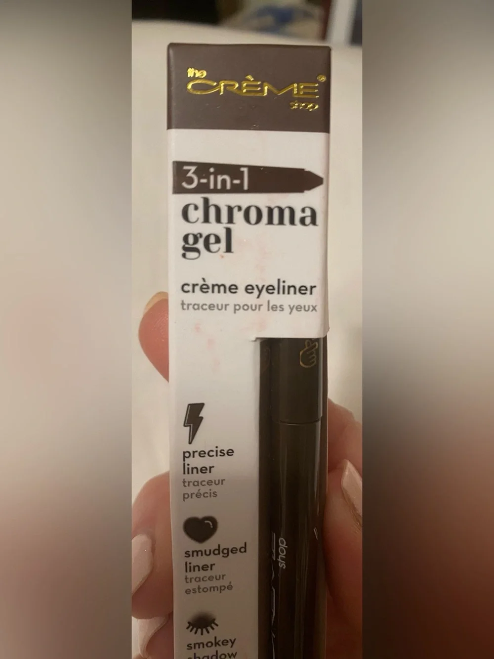 The Crème Shop 3-in-1 Chroma Gel Crème Eyeliner - Mocha